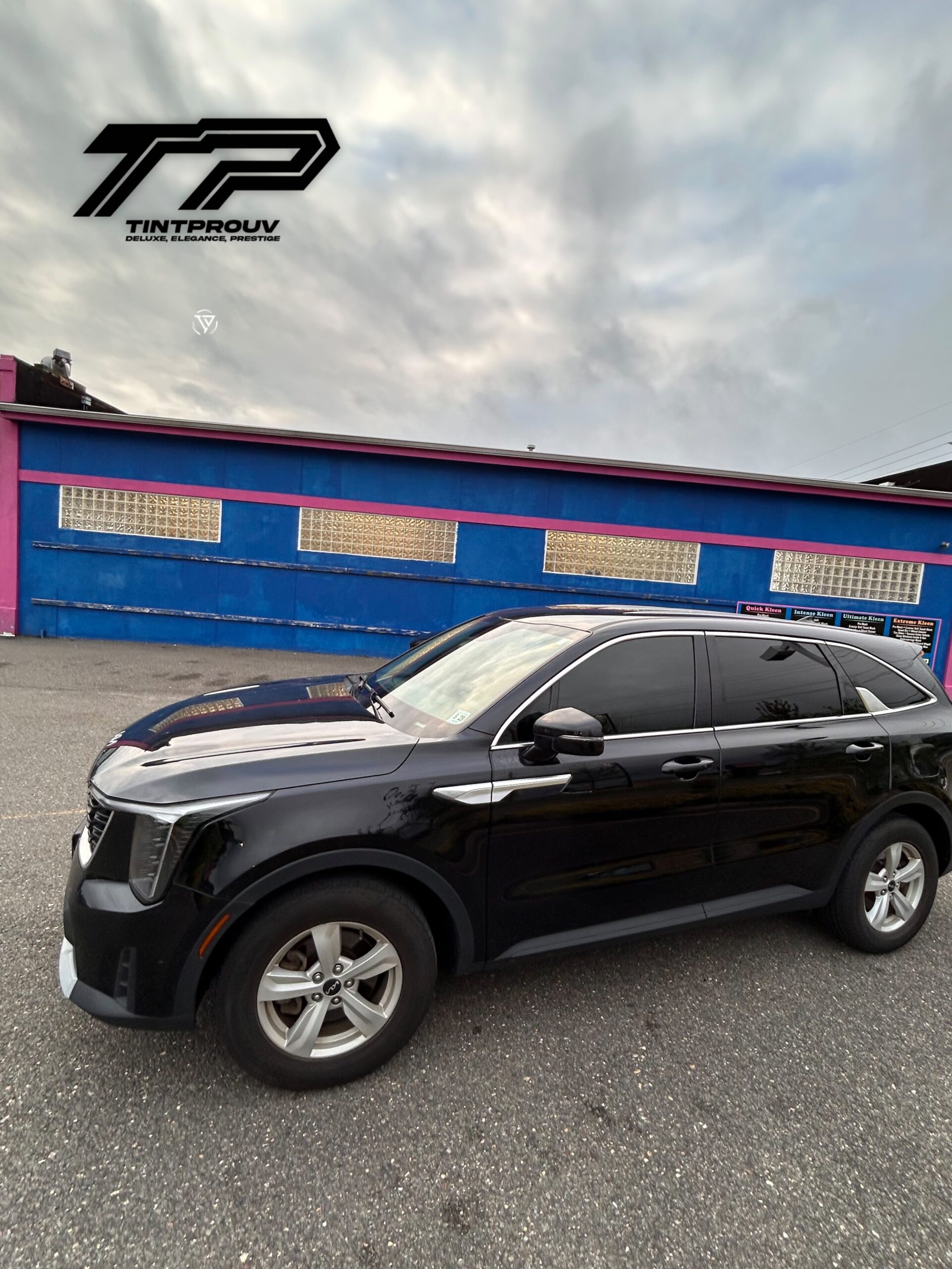 Kia Telluride with 15 percent ceramic window tint by TintProuv